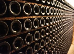 Wine Bottles Kept at Wine Cellar For Proper Storage in Larkspur, CO